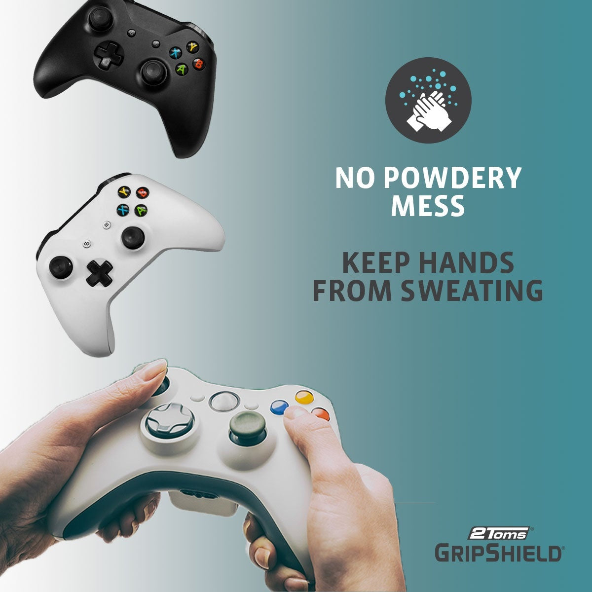 2Toms Gripshield - Prevent sweaty hands