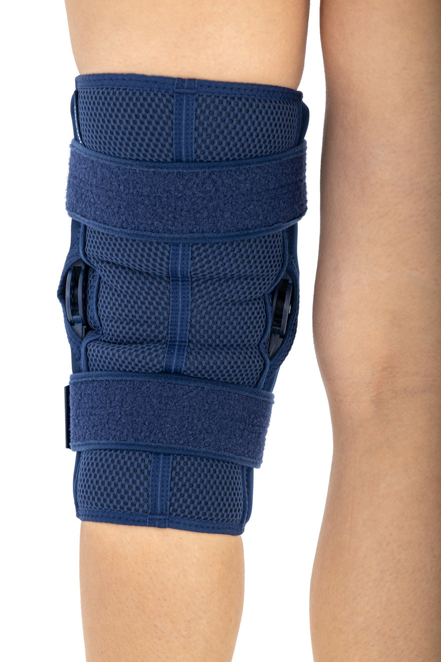 Reh4Classic knee brace with adjustable hinges