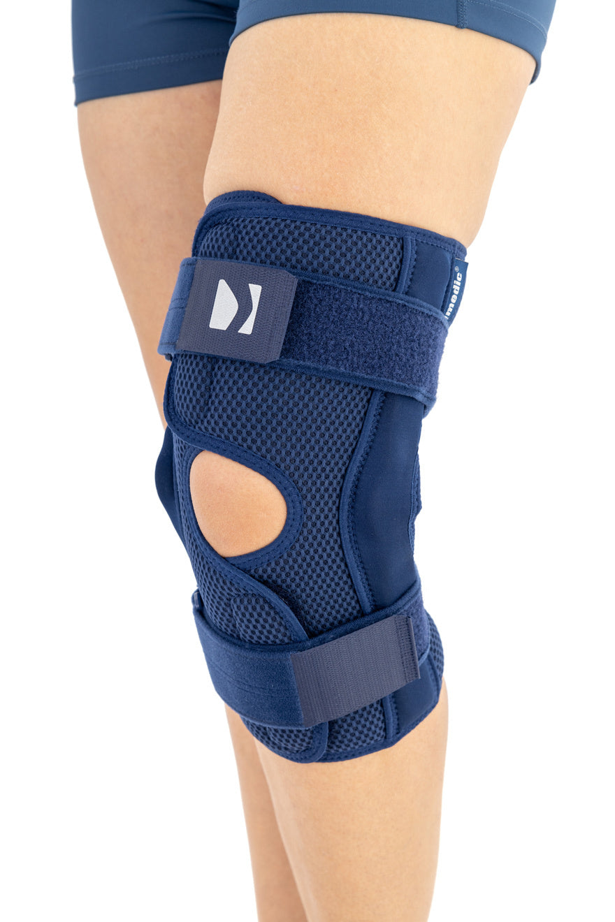 Reh4Classic knee brace with adjustable hinges
