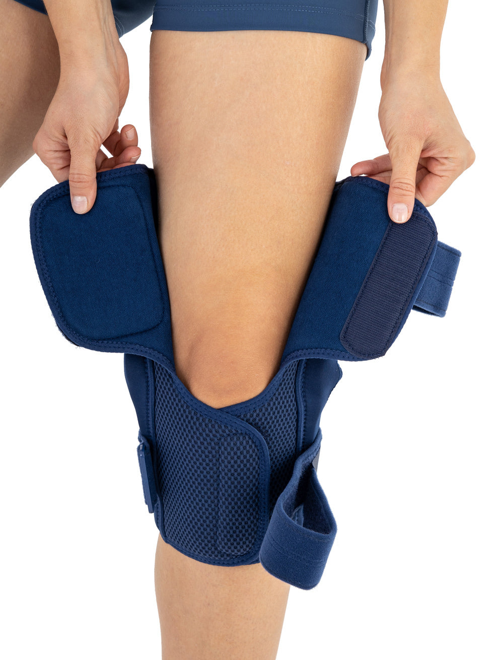 Reh4Classic knee brace with adjustable hinges