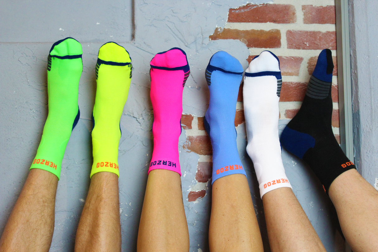 Herzog PRO Compression Ankle Socks Blue