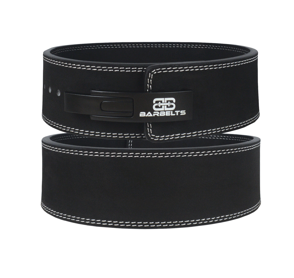 Barbelts Lever belt 10mm Black - Powerlifting belt
