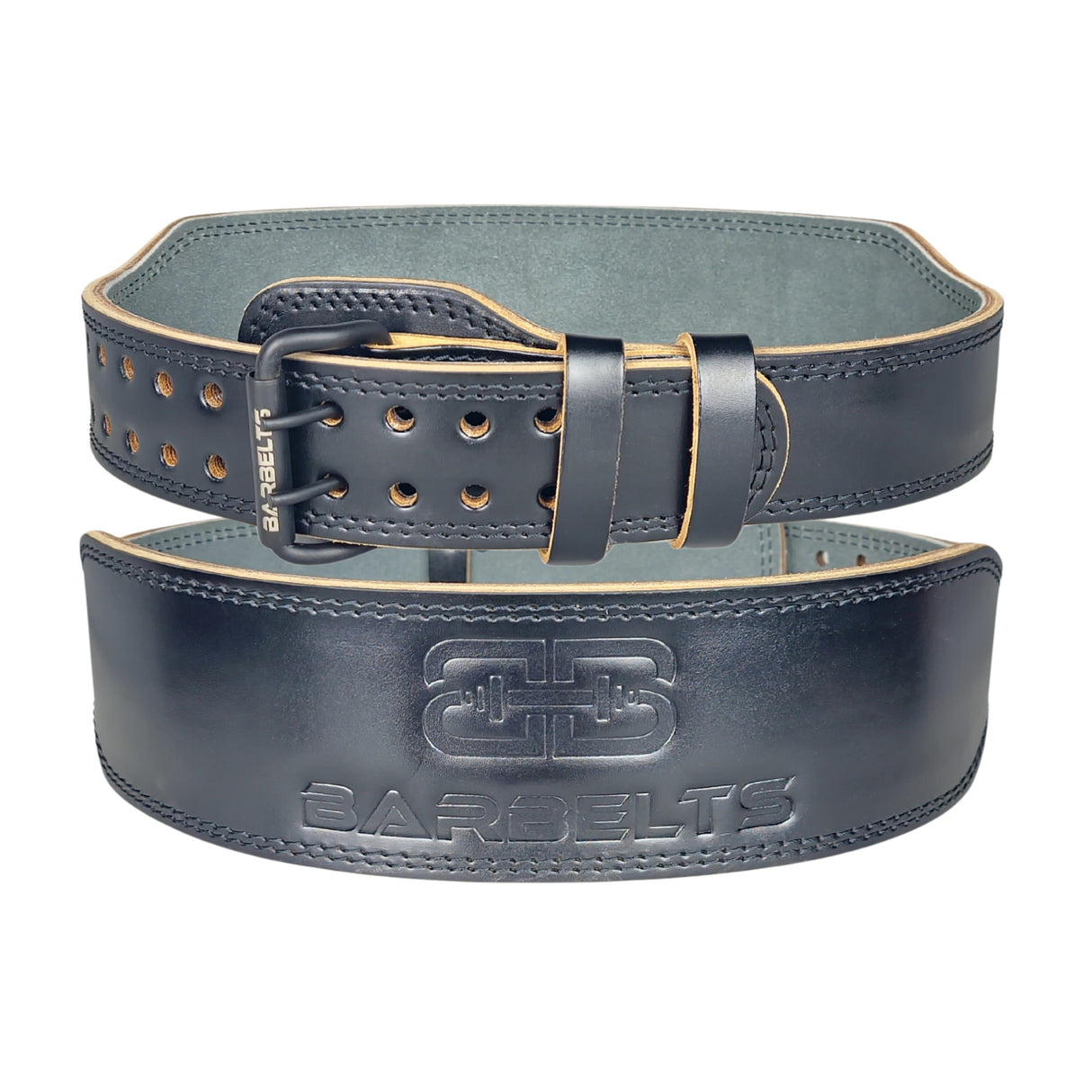 Barbelts Lifting Belt - Premium Black - Fully made of leather