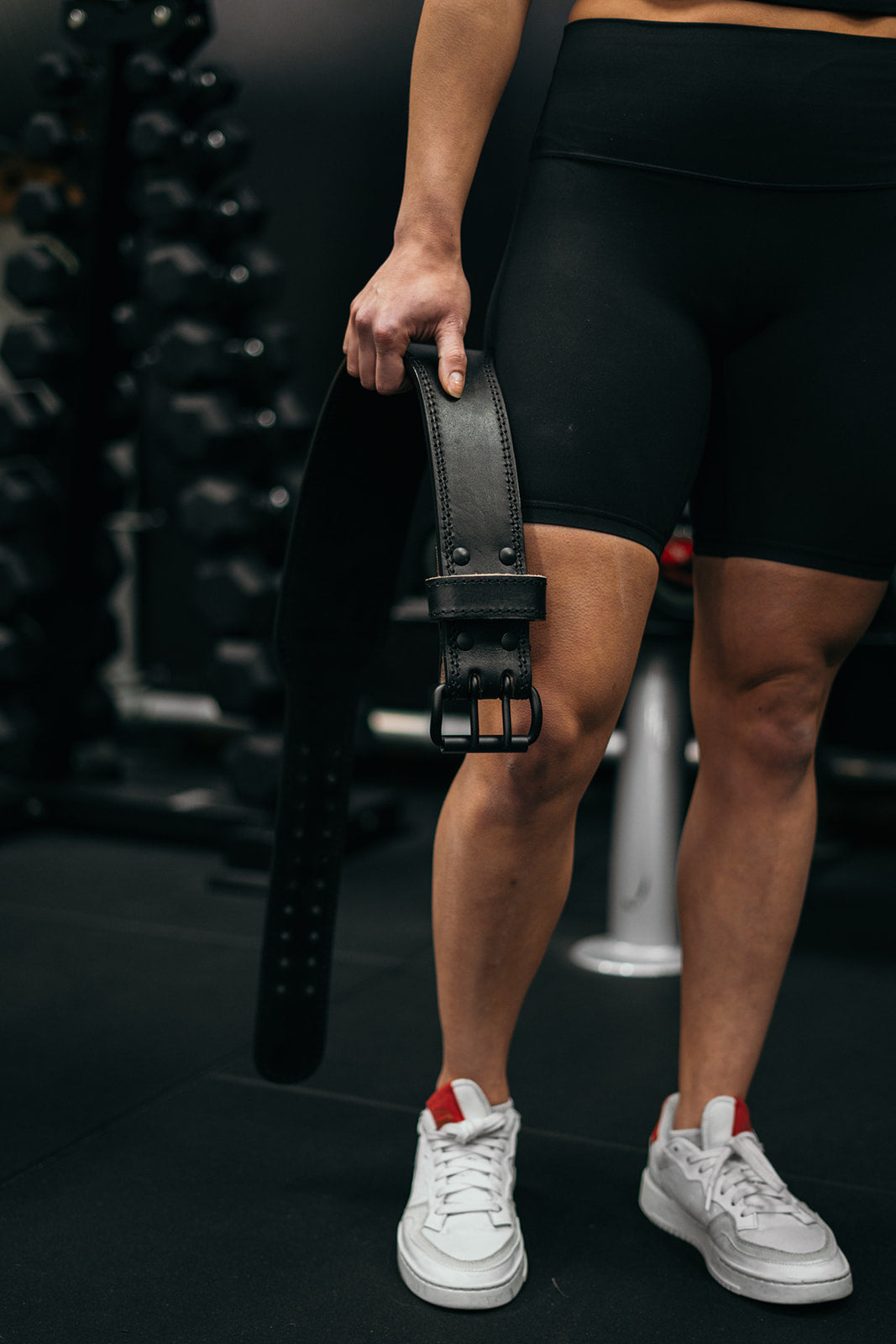 Barbelts Weightlifting Belt Onyx - Fully made of leather