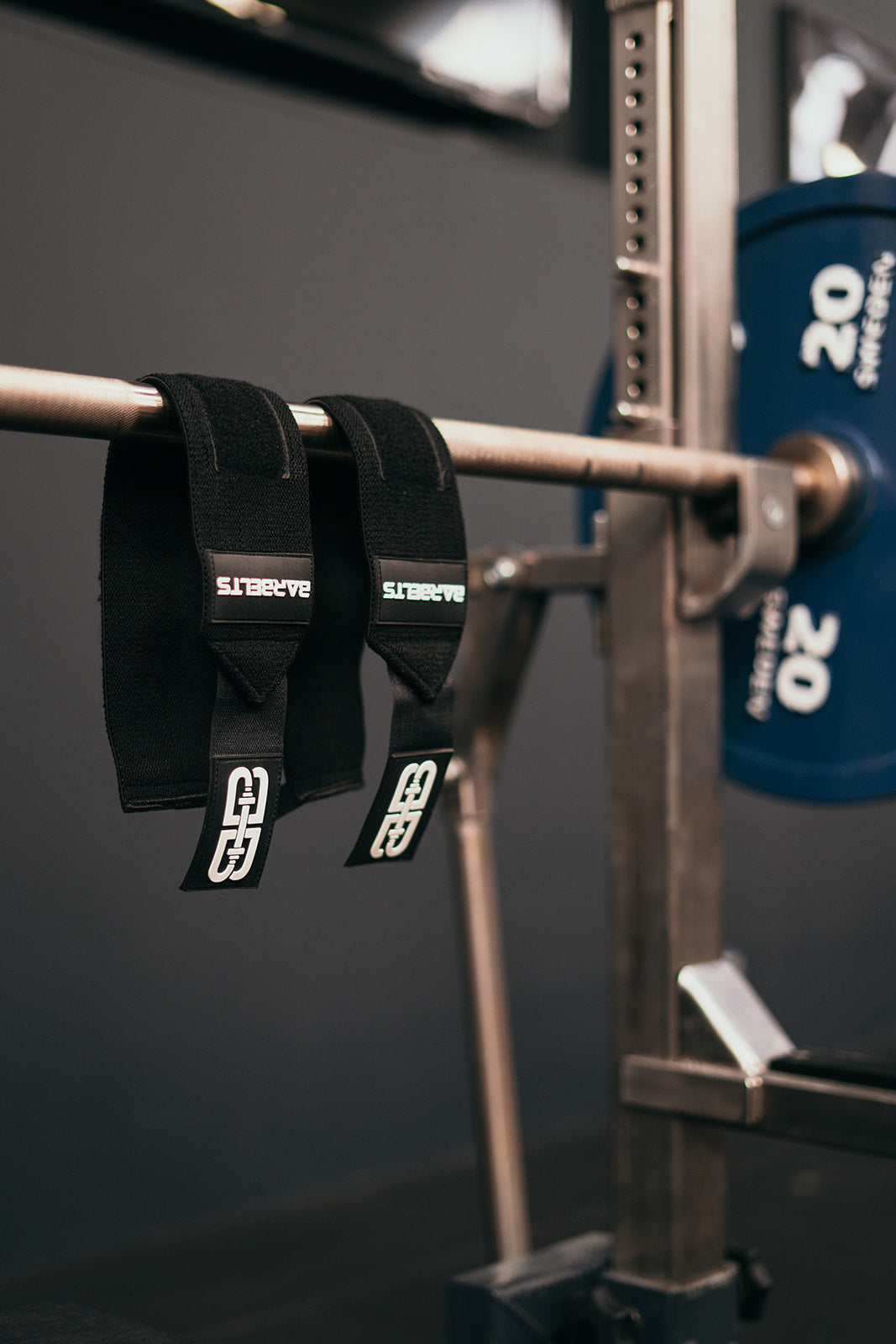 Barbelts Wrist wraps - black - 50cm