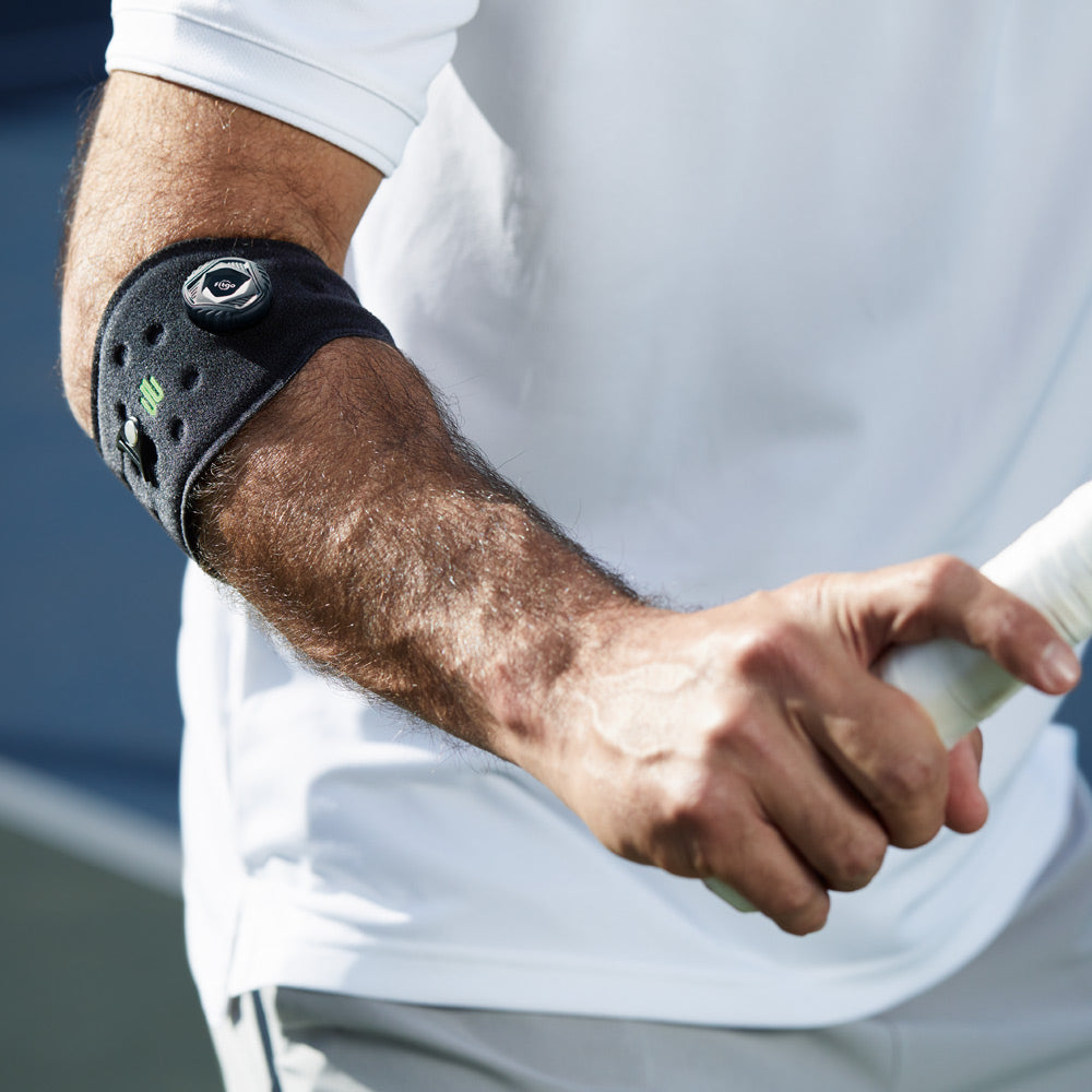 Bauerfeind Sports Elbow Strap Tennisarmbrace - zwart