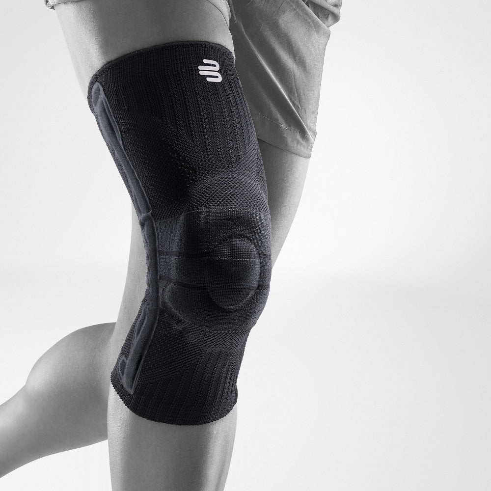 Bauerfeind Sports Knee Support Kniebrace - all black