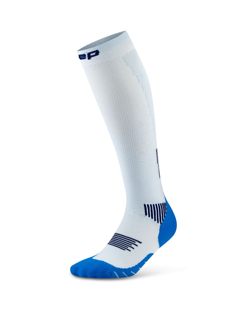 CEP Compressiekousen Core Run 5.0 - Ice/Blue