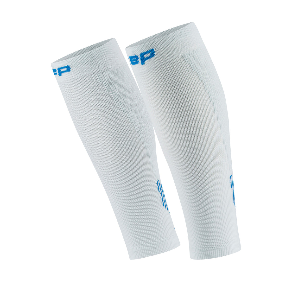 CEP Calf sleeves Core Run 5.0 - white/blue