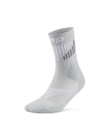 CEP Core Run Merino Mid Cut Socks 3.0 - grey/white