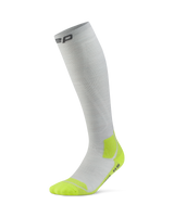 CEP Hiking Light Cushion Compression Socks - grey/lime