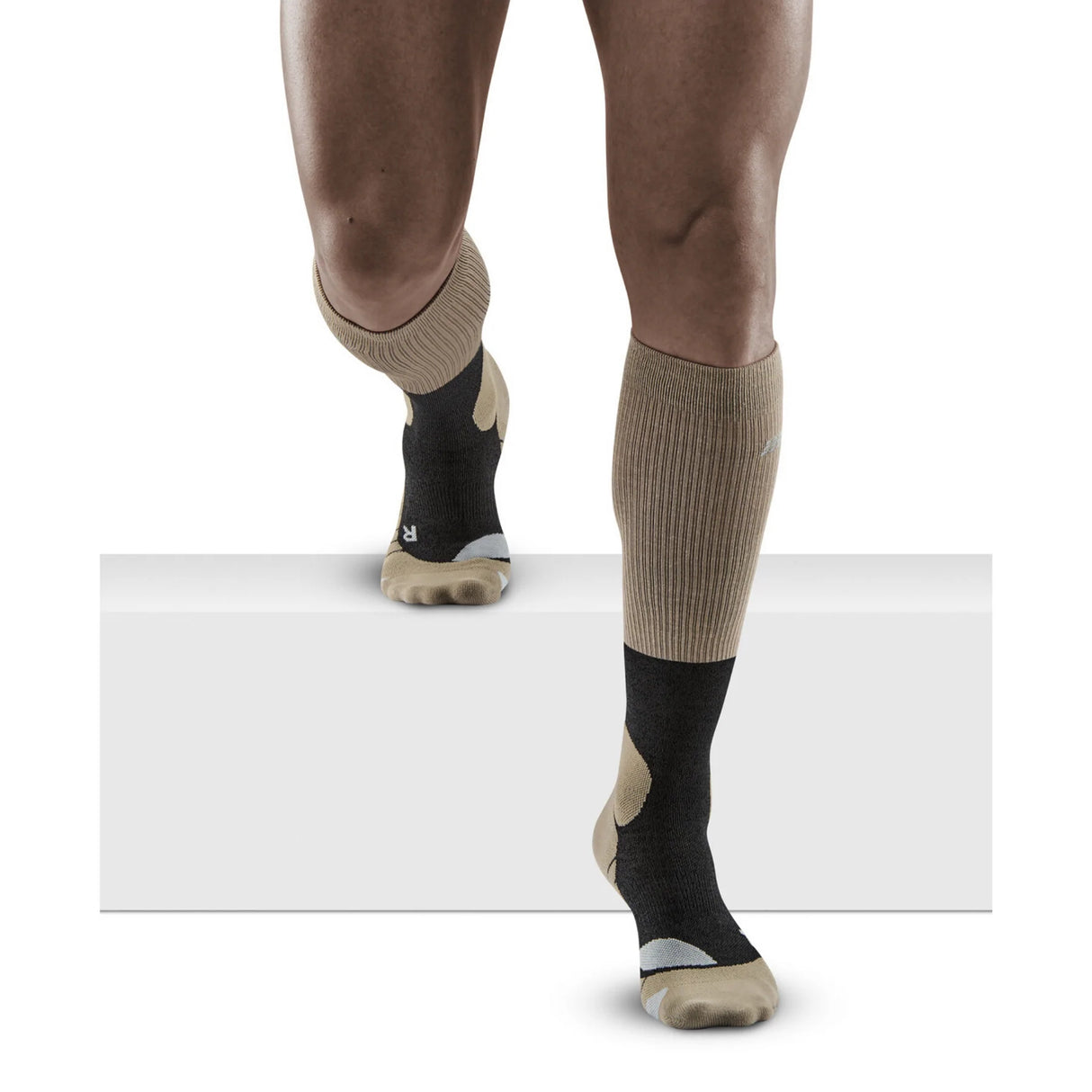 CEP Hiking Merino Compression Socks - Sand