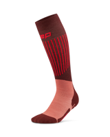 CEP Ski Ultralight Ski Socks 3.0 - brown/dark red