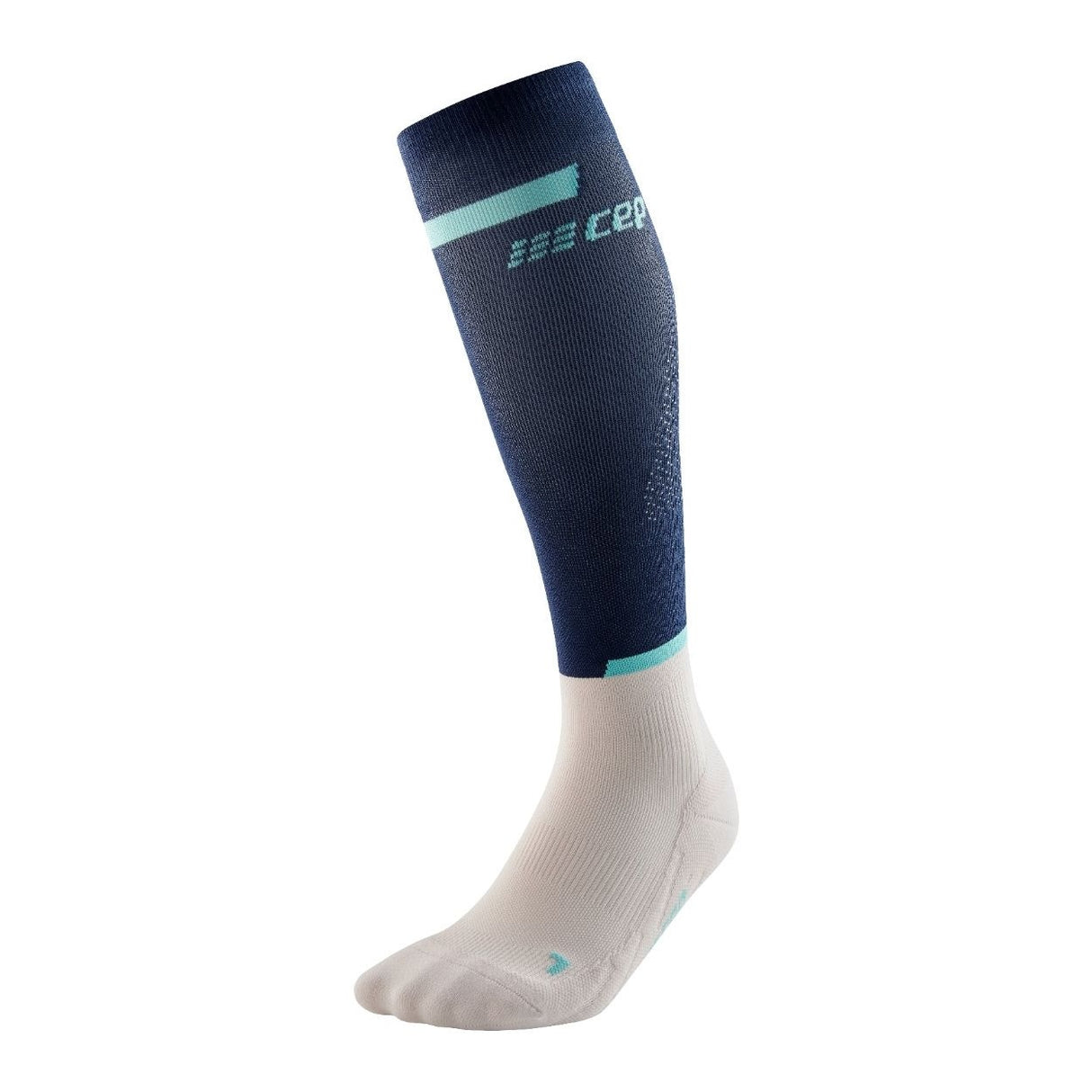 CEP Compression Stockings The Run - Blue/White