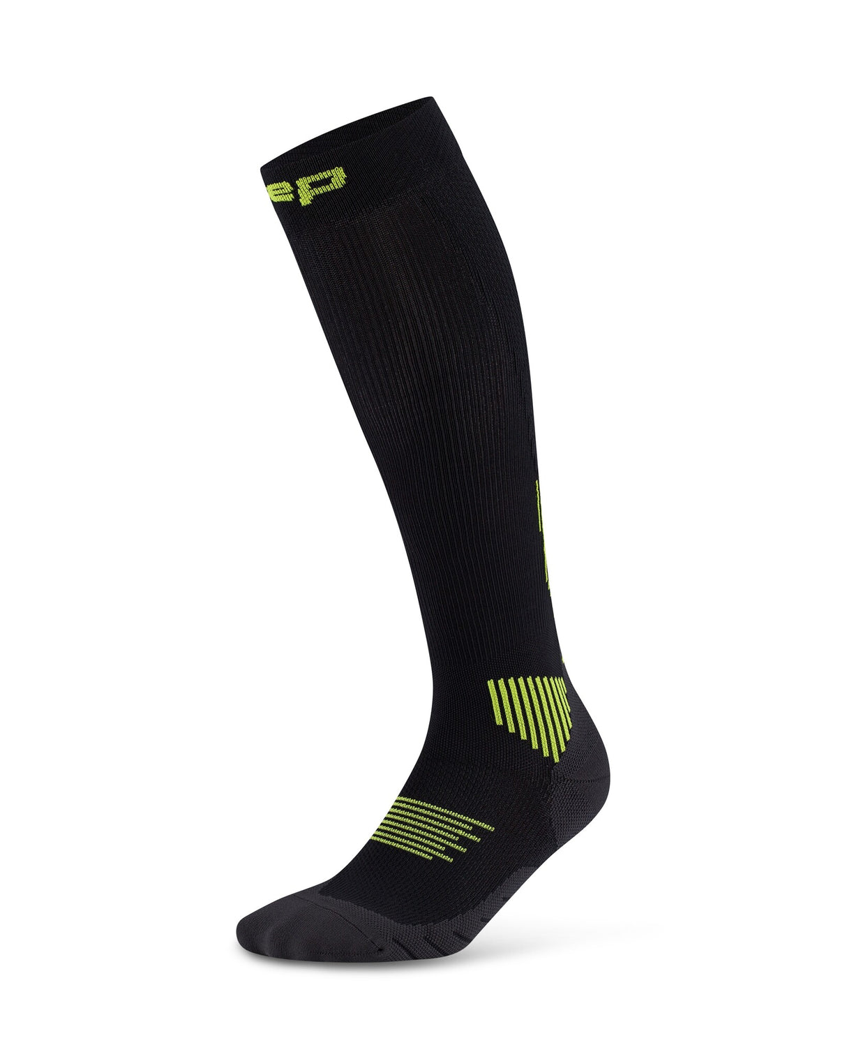 CEP Compression Stockings Core Run 5.0 - black/green