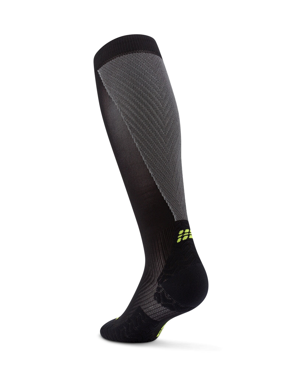 CEP Core Run Ultralight Compression Stockings - Black/Gray