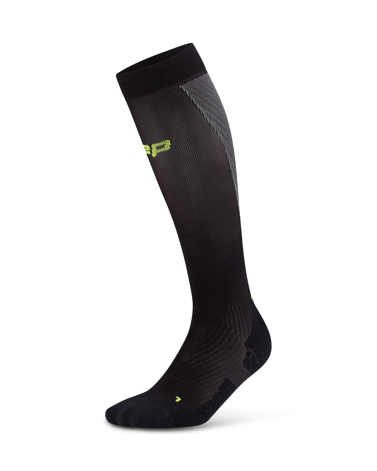 CEP Core Run Ultralight Compression Stockings - Black/Gray