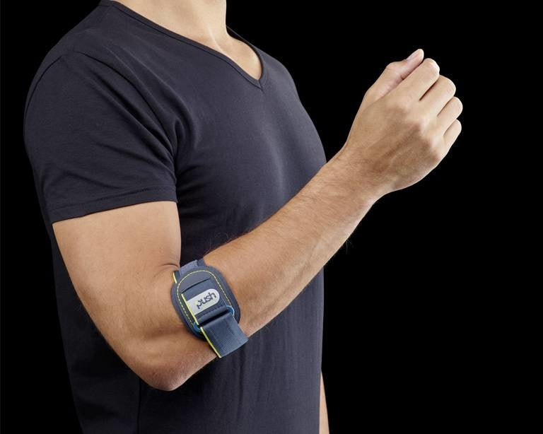 Push Sports Arm Brace / Tennis Elbow Brace / Golfer's Elbow Brace