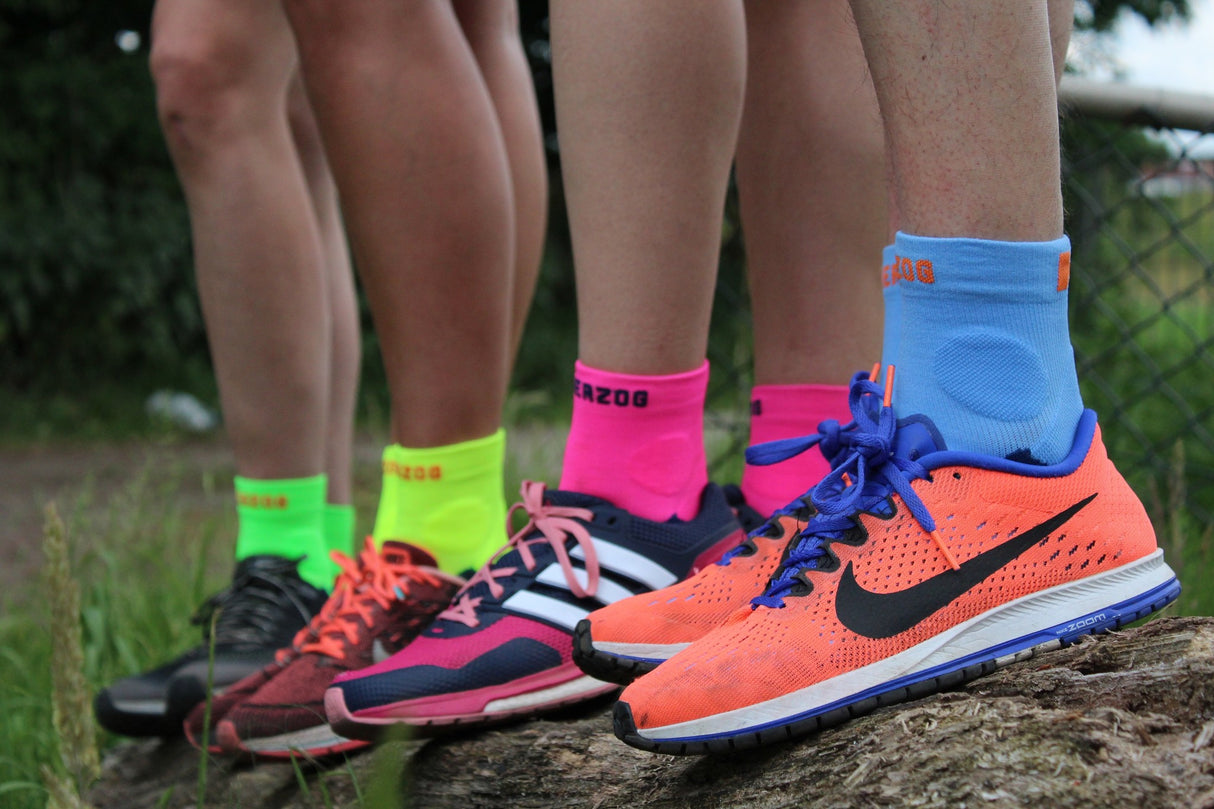 Herzog PRO Compression Ankle Socks White