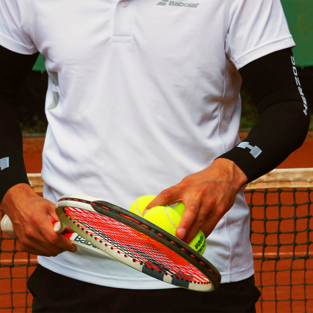 Herzog PRO Compression Arm Sleeves - Black