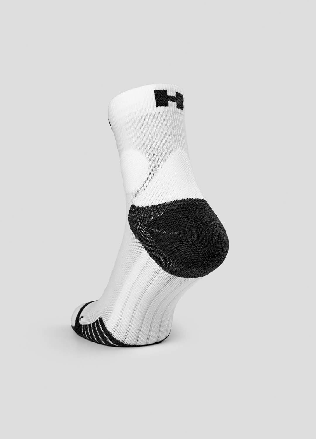 Herzog PRO Compression Ankle Socks White