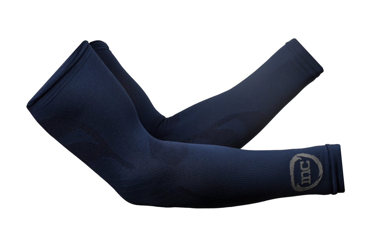INC Competition Compression Arm Sleeves - Dark Blue