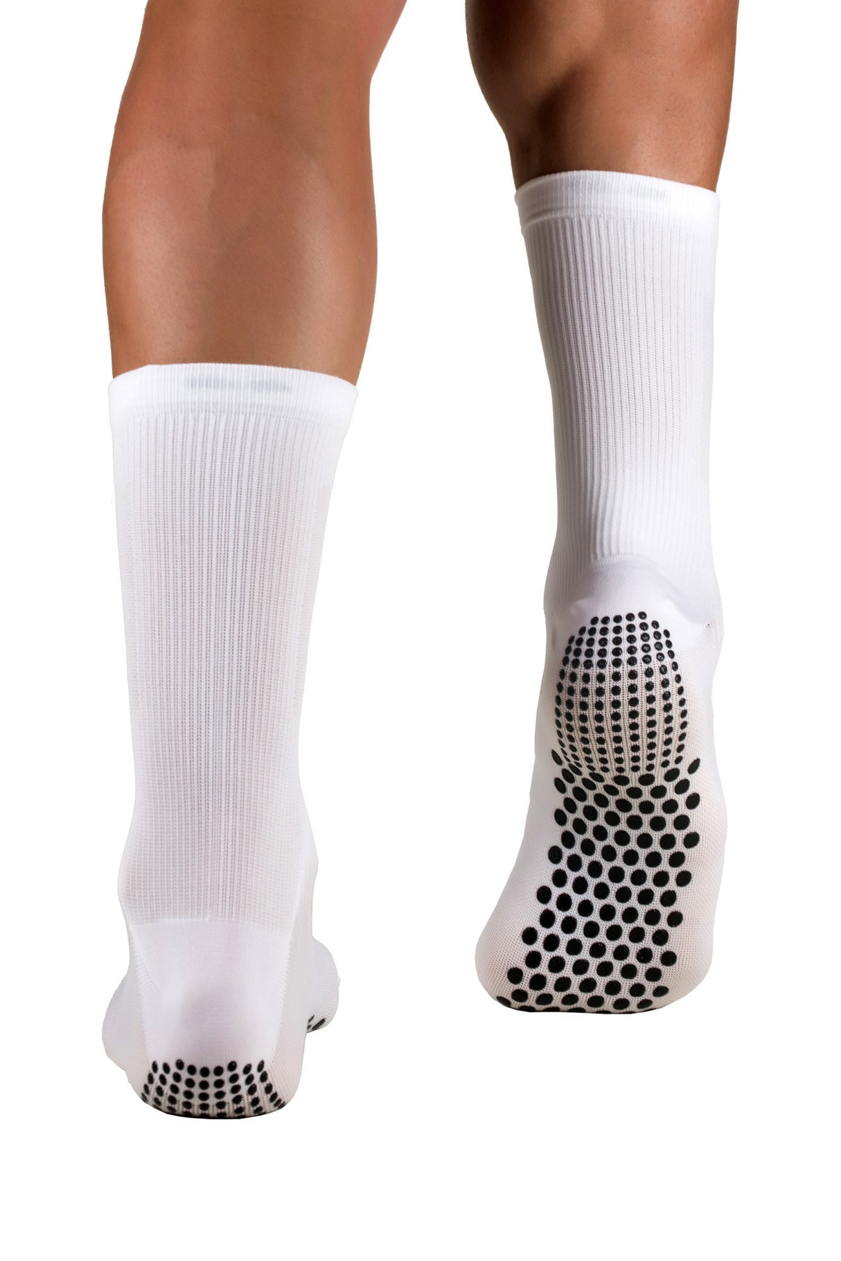 INC Compression Grip Socks - White
