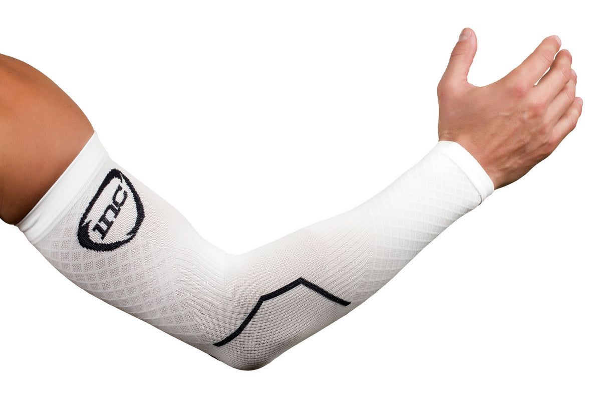 INC PRO Compression Arm Sleeves - White / Black