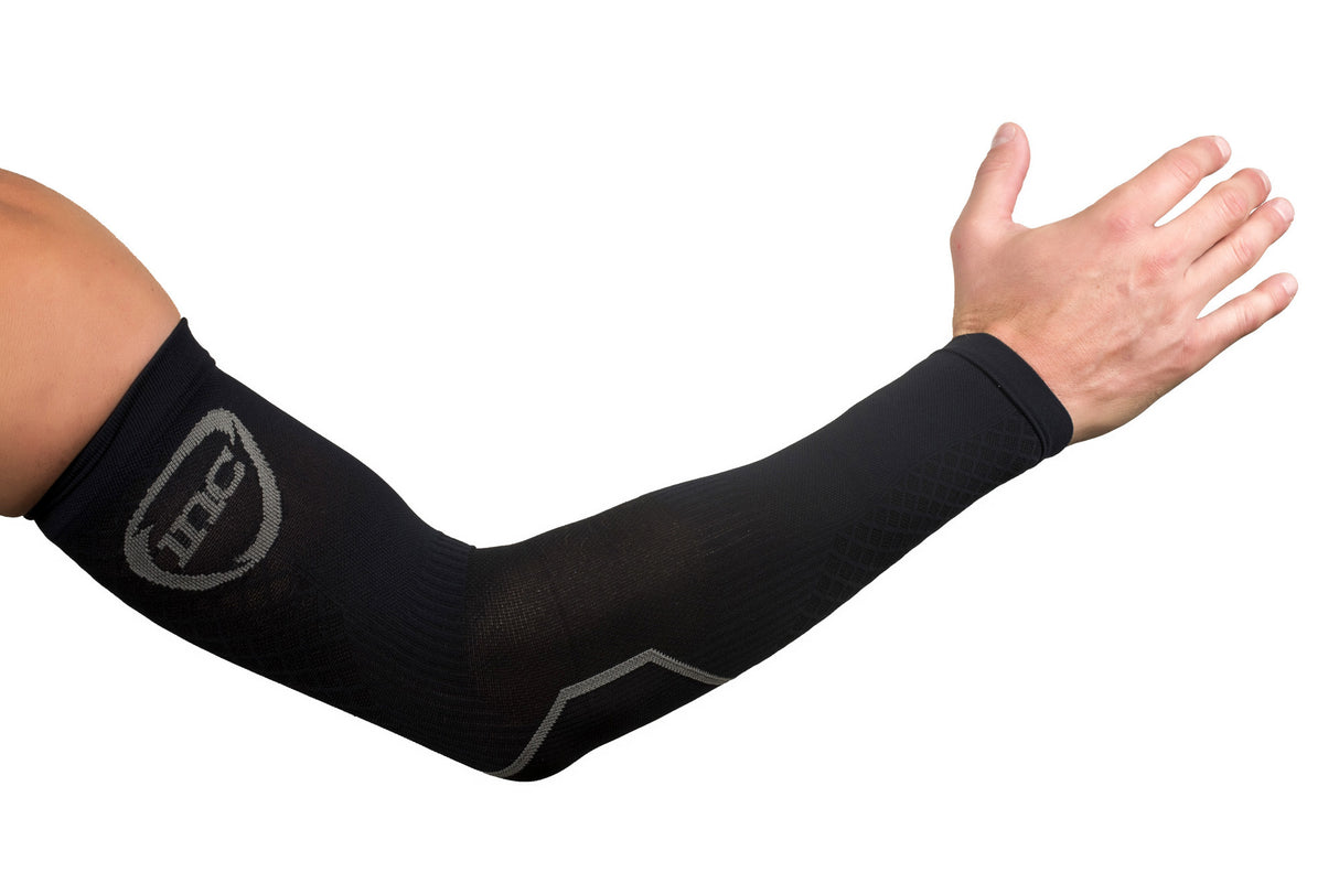 INC PRO Compression Arm Sleeves - Black / Gray