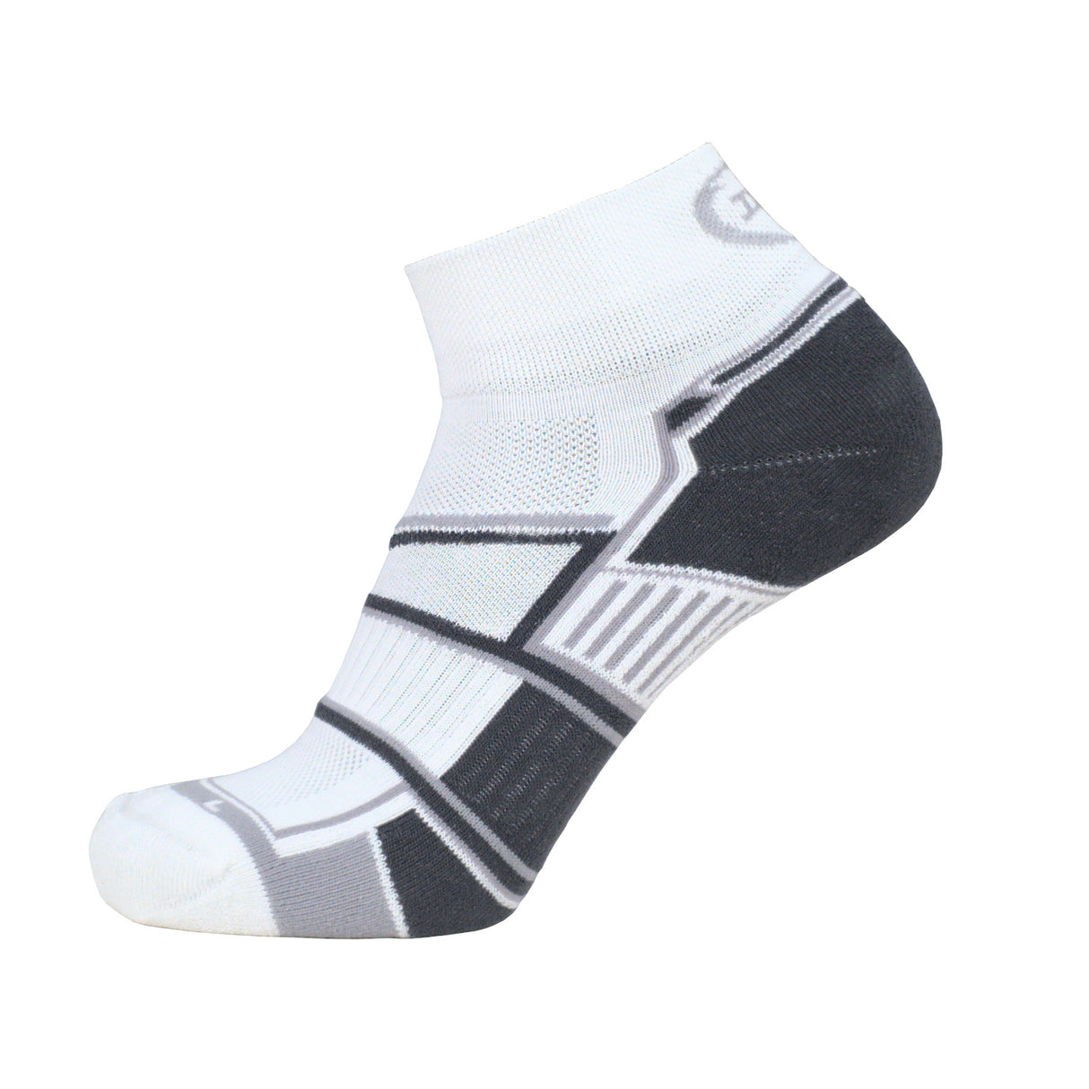 INC Quarter Running Socks / Sports Socks - white