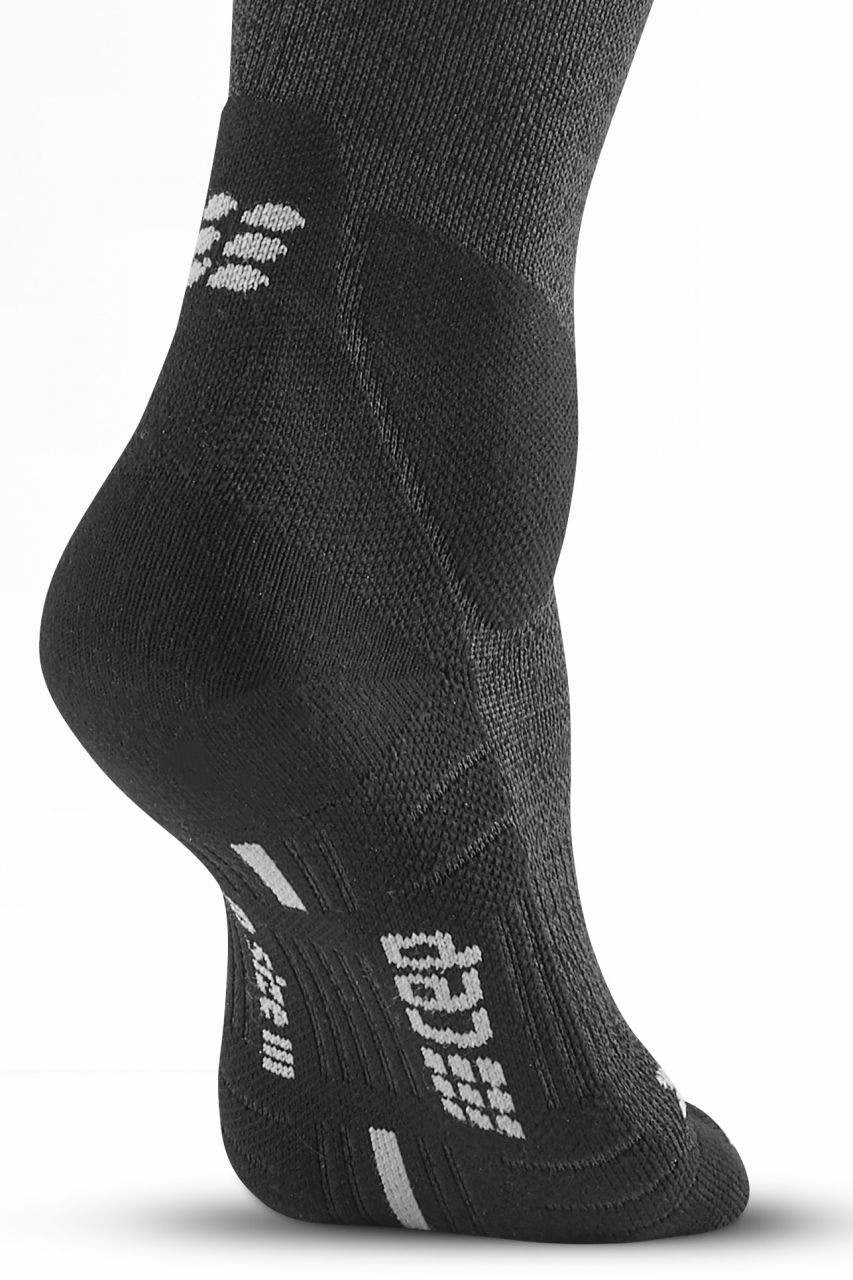 CEP Hiking Merino Compression Socks - Black/Gray