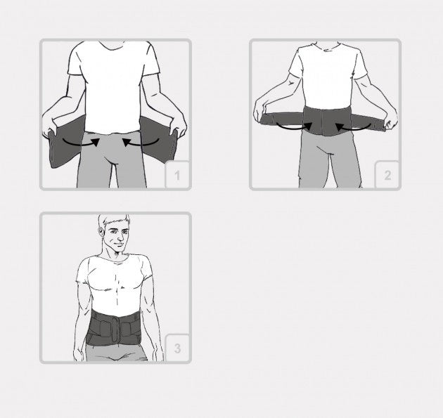 Reh4Classic Back Brace with maximum protection