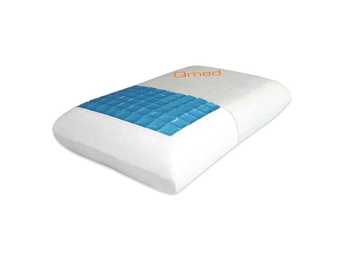 Qmed Comfort Gel Head Pillow with Memory Foam