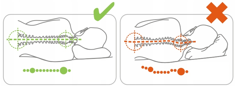 Qmed Orthopedic Head Pillow Standard Plus