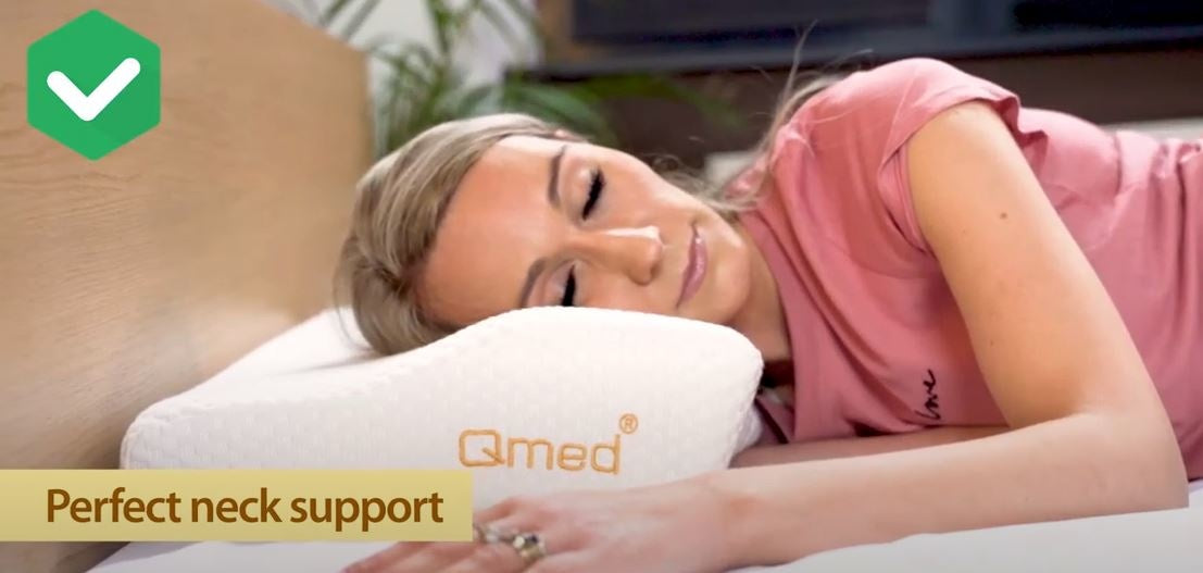 Qmed Ergo Memory Foam Pillow