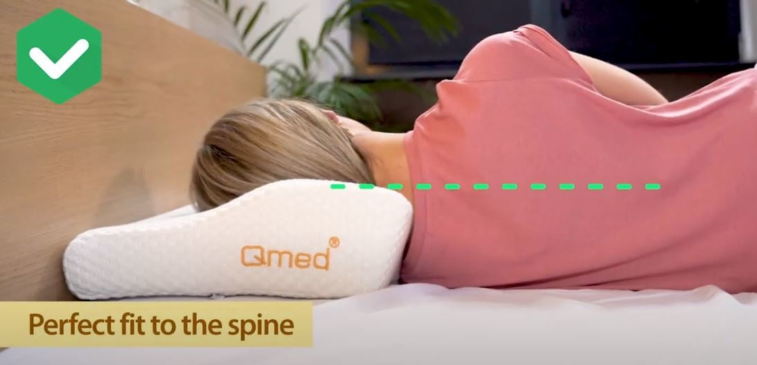 Qmed Ergo Memory Foam Pillow