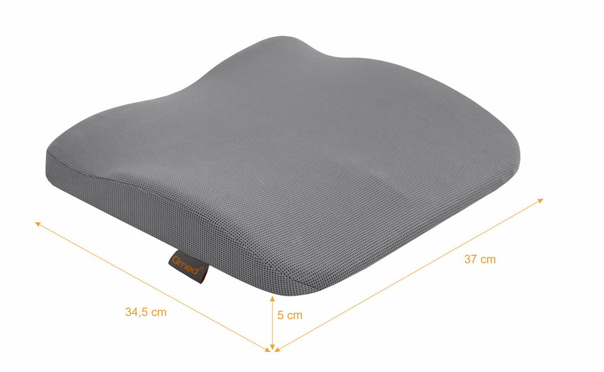 Qmed Memory Foam Lumbar Pillow / Seat Cushion Combination