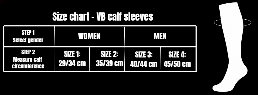 VB Ultra Calf Sleeves - Black