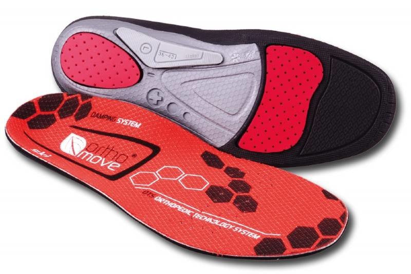 Orthomove ski silver insoles