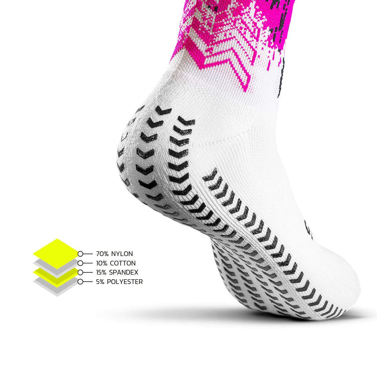 GEARXPro SOXPro - Paddle Tennis - White/Pink