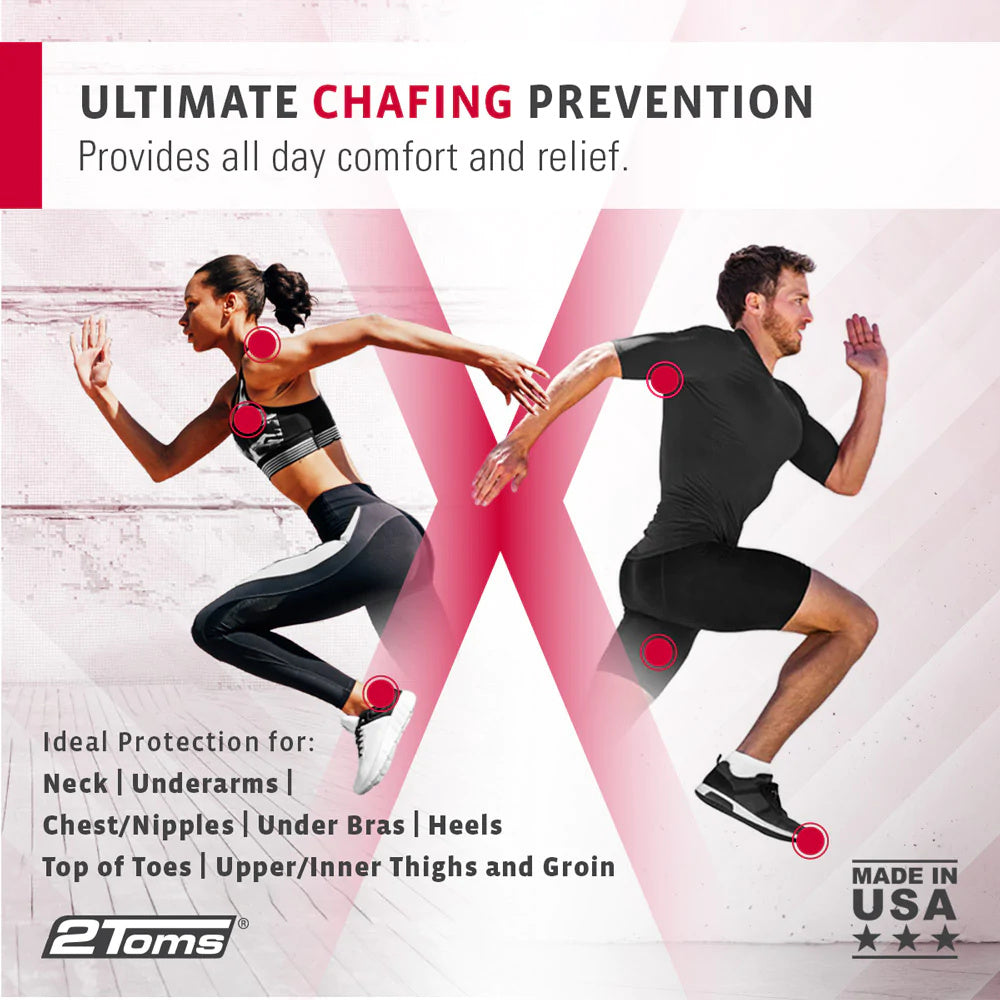 2Toms Sportshield Xtra - Anti chafing spots