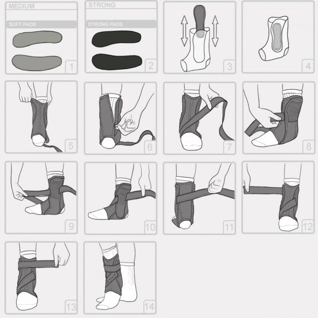 Reh4Sport Vincero2 Ankle Brace with Maximum Protection