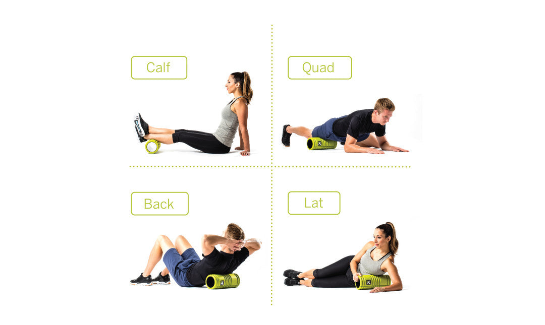 Trigger Point Foam Roller the Grid - Lime