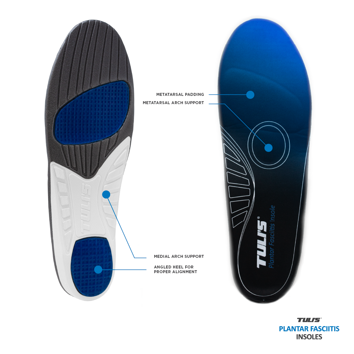 Tuli's Plantar Fascia Insoles