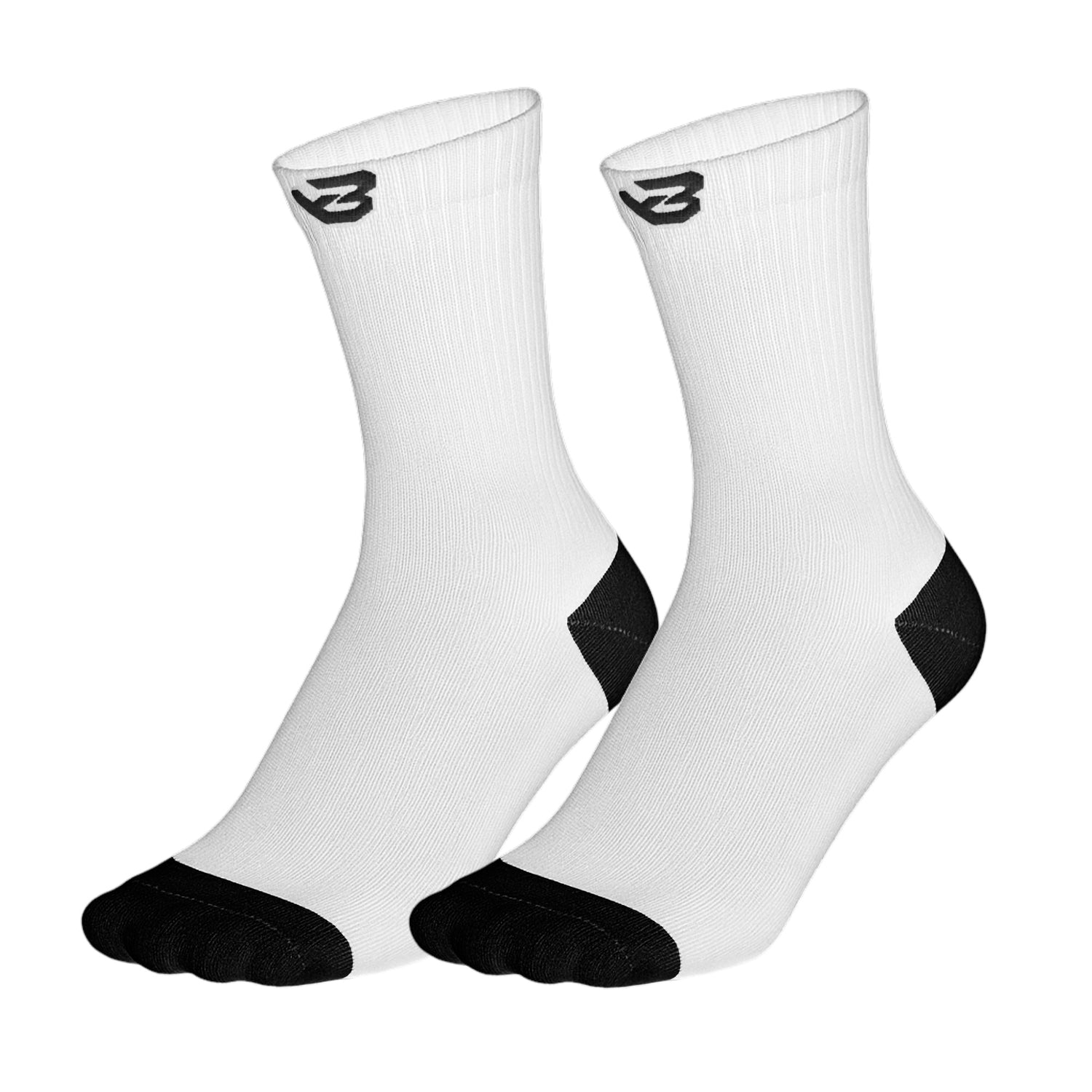 VB Compression Ankle Socks - White