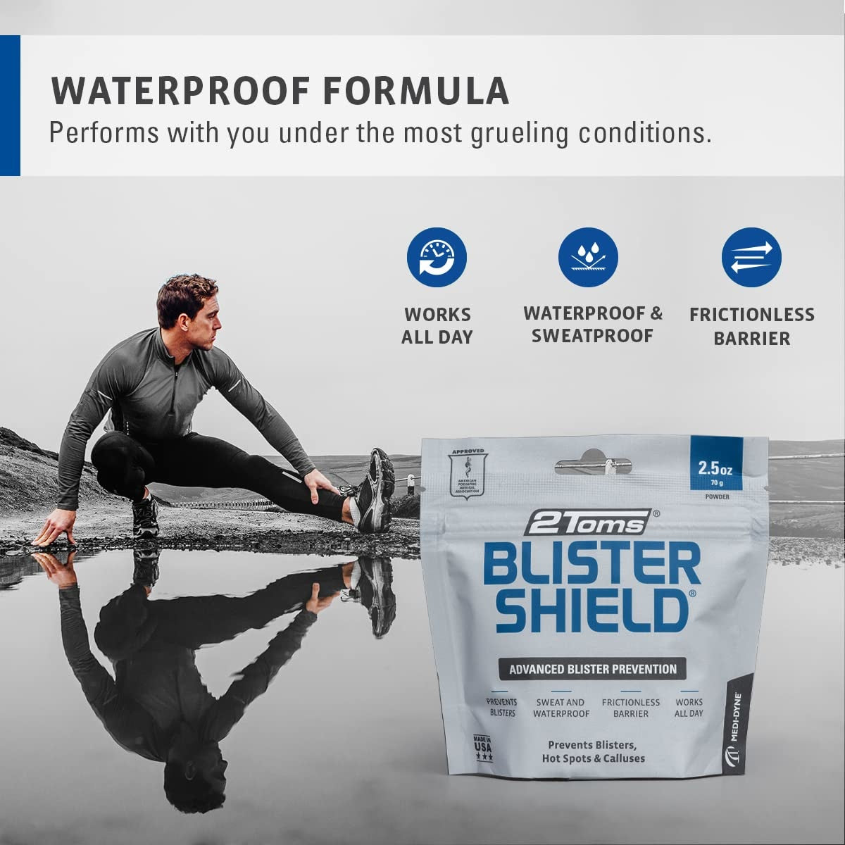 2Toms Blistershield - Prevent blisters