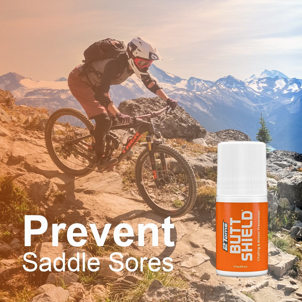 2Toms Buttshield - Against saddle sores and chafing