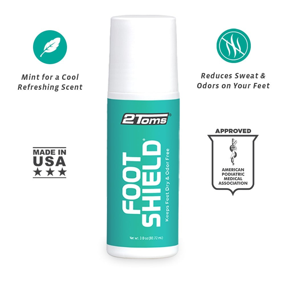 2Toms Footshield - Prevent sweaty feet and blisters