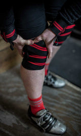 Harbinger Red Line Knee wraps
