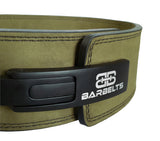 Barbelts Lever belt 10mm Green - Powerlifting belt